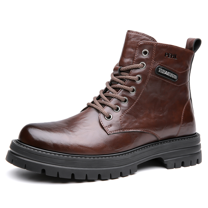 PEHL Мужские ботинки Martin черно-коричневые, цвет Brown
PEHL Мужские ботинки Martin черно-коричневые, цвет Brown