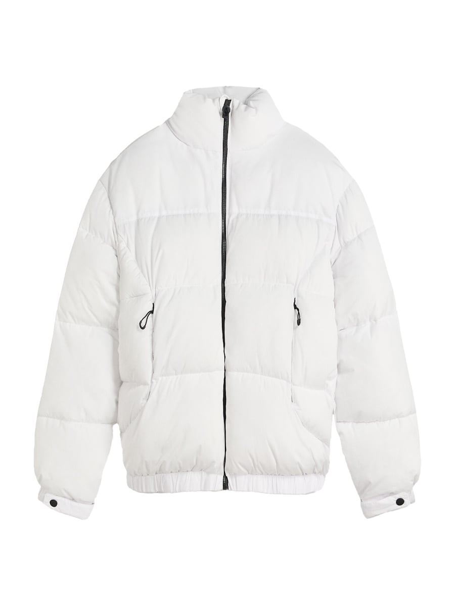 Зимняя куртка Bershka, белый
Зимняя куртка Bershka, белый