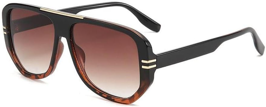 Модные солнцезащитные очки для женщин, прямоугольная оправа коричневого цвета с заклепками, декор для мужчин, солнцезащитные очки с защитой от УФ-излучения UV400 HVTVTLA, C4
Модные солнцезащитные очки для женщин, прямоугольная оправа коричневого цвета с заклепками, декор для мужчин, солнцезащитные очки с защитой от УФ-излучения UV400 HVTVTLA, C4