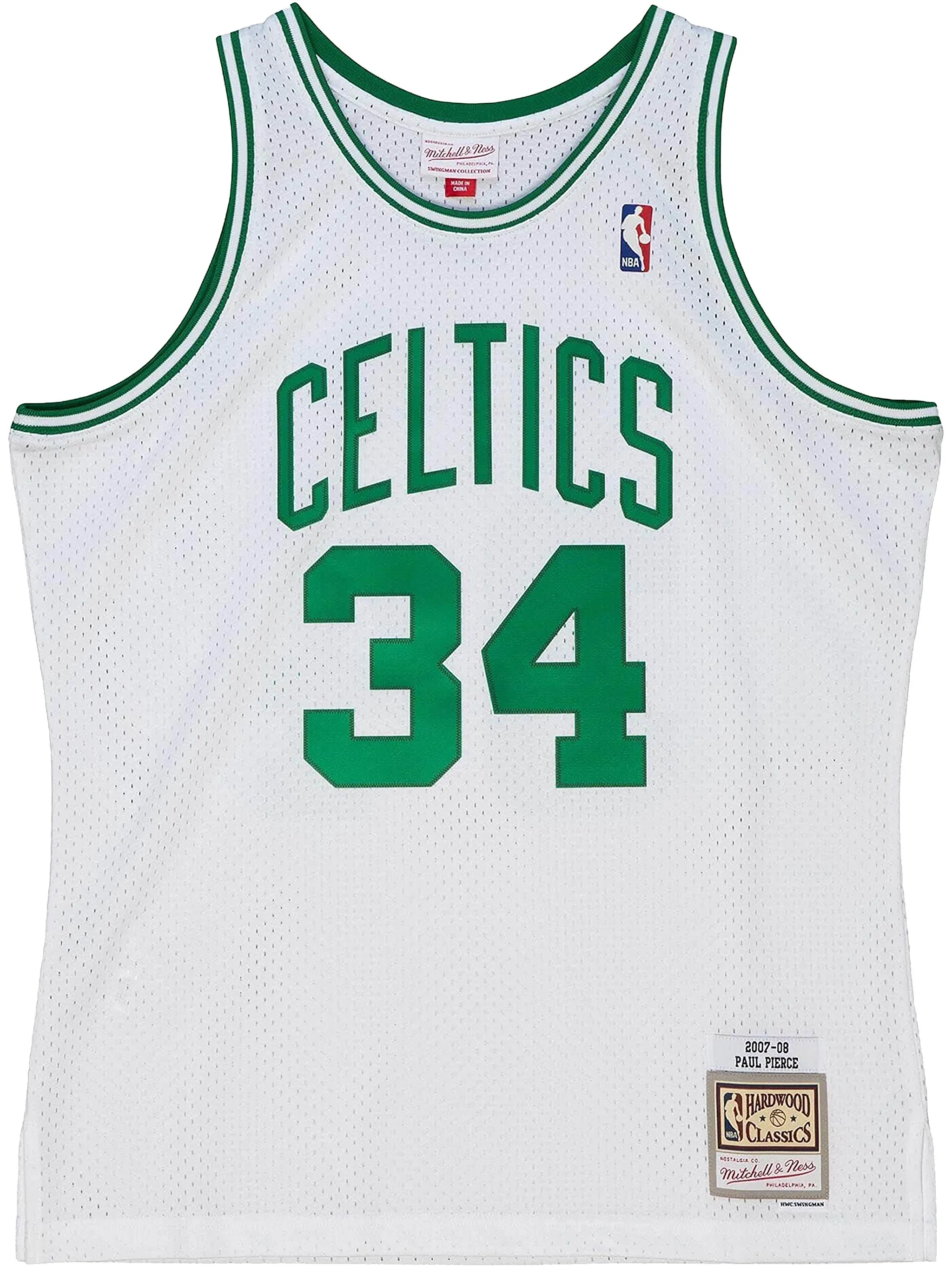 Топ NBA Swingman Celtics 2007 Paul Pierce Mitchell & Ness, белый
Топ NBA Swingman Celtics 2007 Paul Pierce Mitchell & Ness, белый