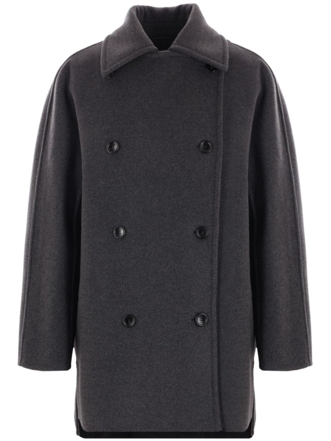 Двубортное пальто Max Mara, серый
Двубортное пальто Max Mara, серый