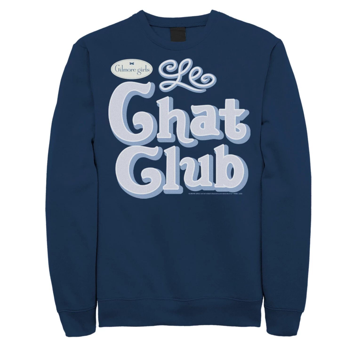 Мужской свитшот с логотипом Gilmore Girls Le Chat Club Licensed Character
Мужской свитшот с логотипом Gilmore Girls Le Chat Club Licensed Character
