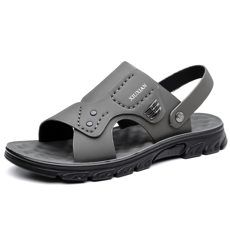 POPULAR ROUSE PR Мужские пляжные сандалии серые, цвет Gray 
POPULAR ROUSE PR Мужские пляжные сандалии серые, цвет Gray