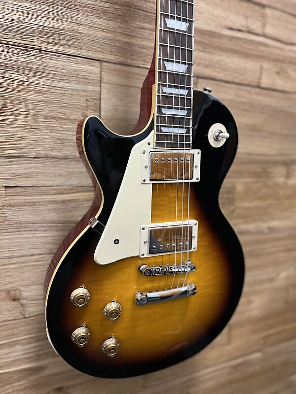 Электрогитара Epiphone Les Paul Standard '50s Left Handed Electric Guitar - Vintage Sunburst. 9lbs 3oz. New!
Электрогитара Epiphone Les Paul Standard '50s Left Handed Electric Guitar - Vintage Sunburst. 9lbs 3oz. New!