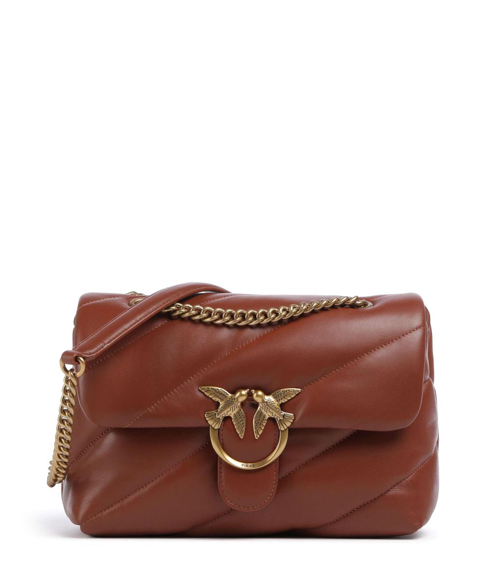 Love Puff Классическая сумка через плечо из овчины Pinko, коричневый
Love Puff Классическая сумка через плечо из овчины Pinko, коричневый