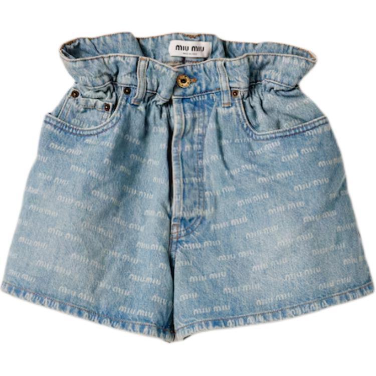 MIU MIU Женские повседневные шорты синие
MIU MIU Женские повседневные шорты синие