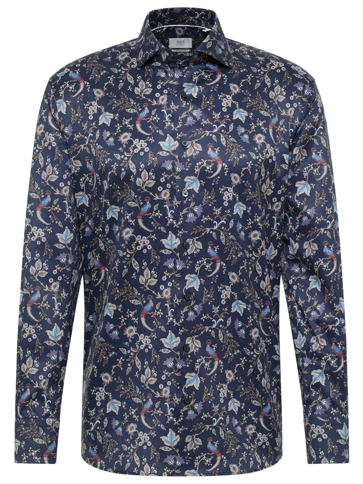 Рубашка MODERN FIT темно-синего цвета Eterna
Рубашка MODERN FIT темно-синего цвета Eterna