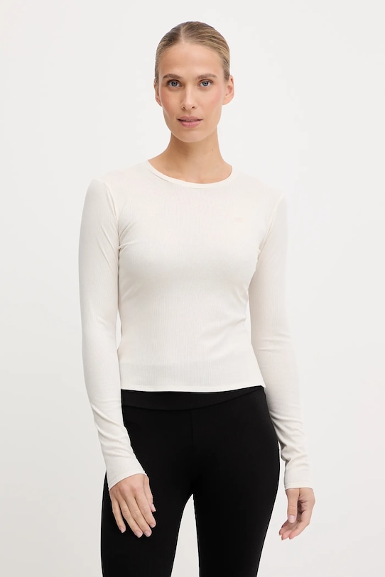 Тренировочный лонгслив New Balance, бежевый
Тренировочный лонгслив New Balance, бежевый