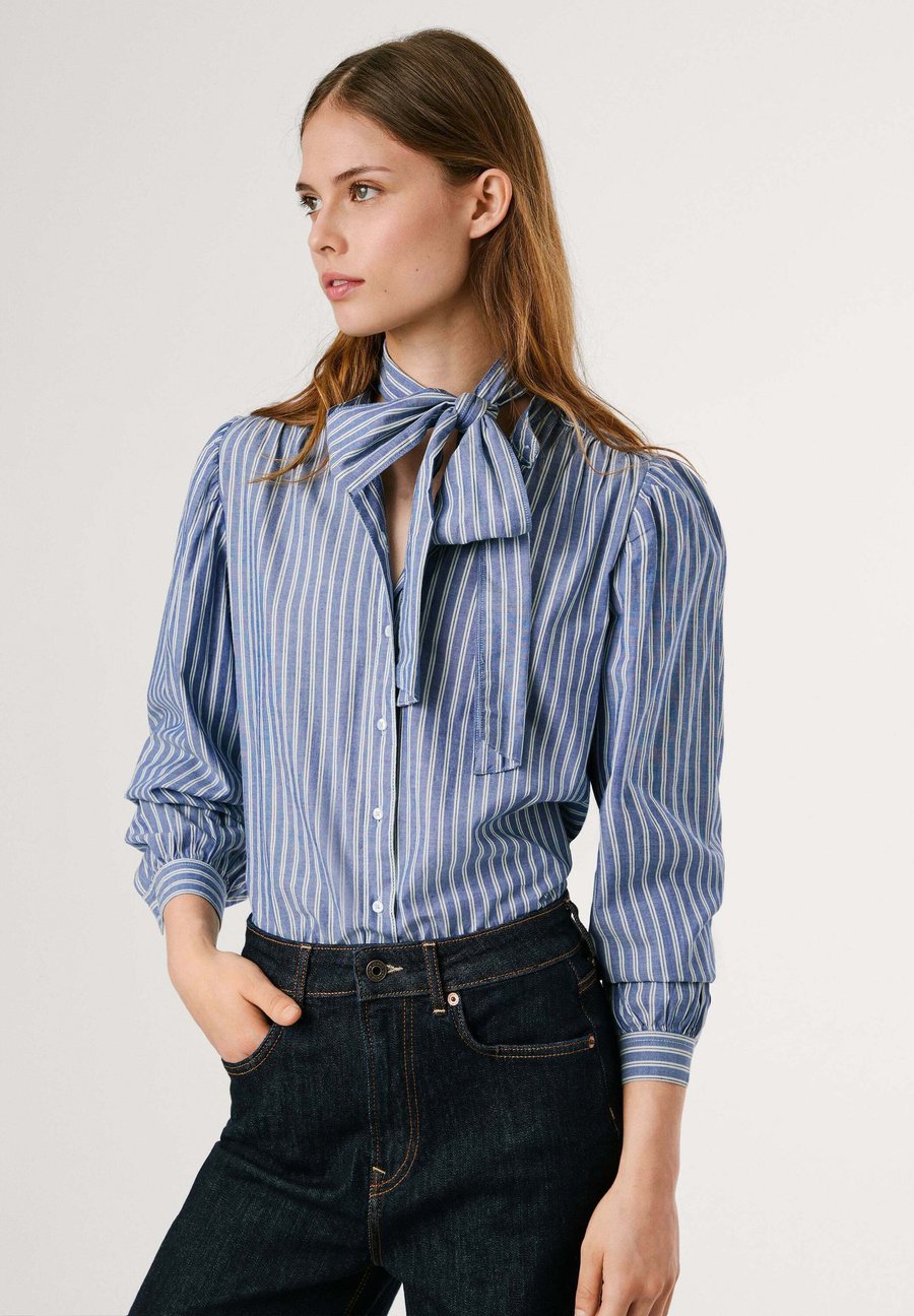 Блуза Pepe Jeans Button-down blouse, Indigo Blue/Blue
Блуза Pepe Jeans Button-down blouse, Indigo Blue/Blue