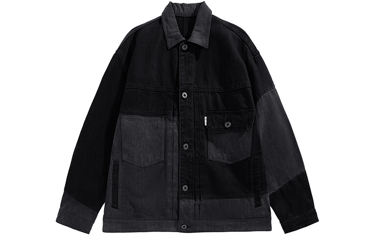 PEACEBIRD MEN PEACEBIRD МУЖСКАЯ Джинсовая куртка унисекс, Черный
PEACEBIRD MEN PEACEBIRD МУЖСКАЯ Джинсовая куртка унисекс, Черный
