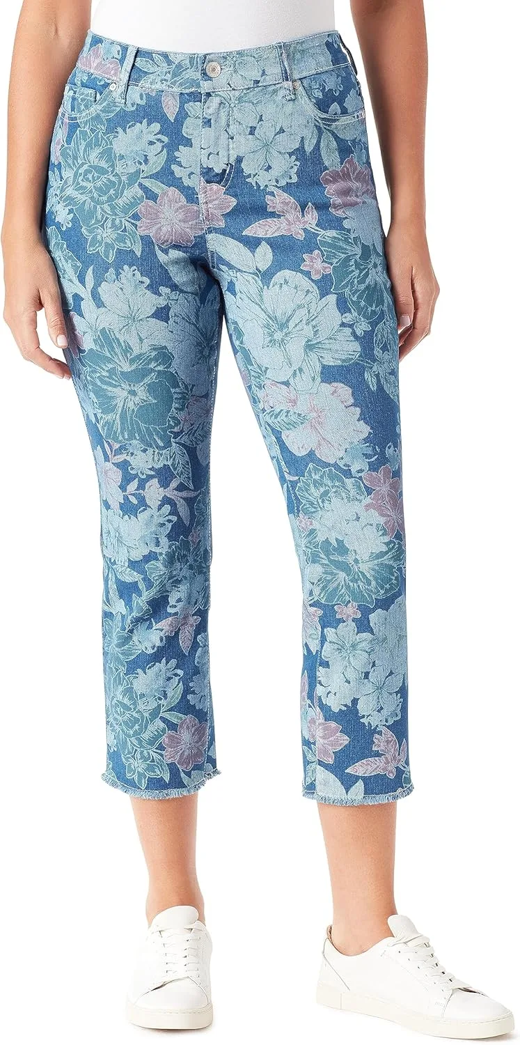 Vintage America Blues женские брюки-капри Petite Boho Slim Stretch Denim
Vintage America Blues женские брюки-капри Petite Boho Slim Stretch Denim