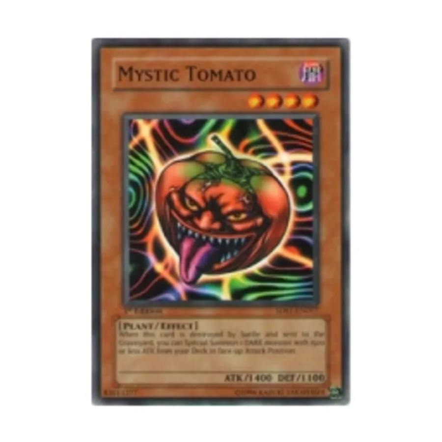 CCG Мистический помидор (обычный), Yu-Gi-Oh - Structure Deck - Yu-Gi-Oh! 5D's 1 - Singles
CCG Мистический помидор (обычный), Yu-Gi-Oh - Structure Deck - Yu-Gi-Oh! 5D's 1 - Singles