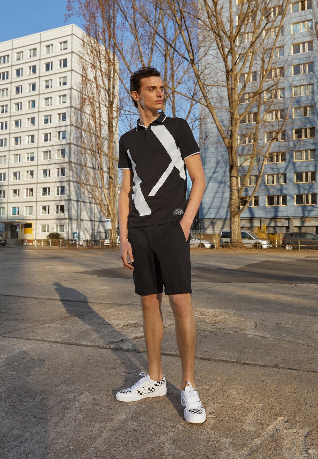 Поло Armani Exchange, черный
Поло Armani Exchange, черный