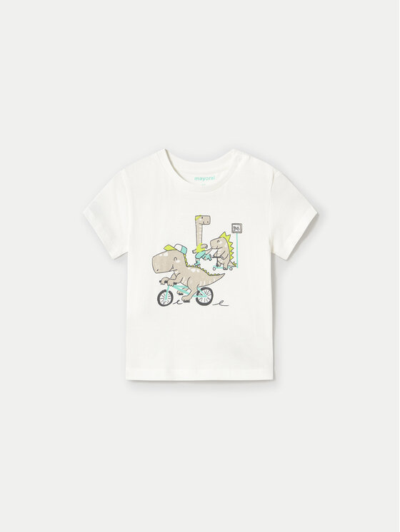 Футболка обычного кроя 1062 Mayoral, белый 
Футболка обычного кроя 1062 Mayoral, белый