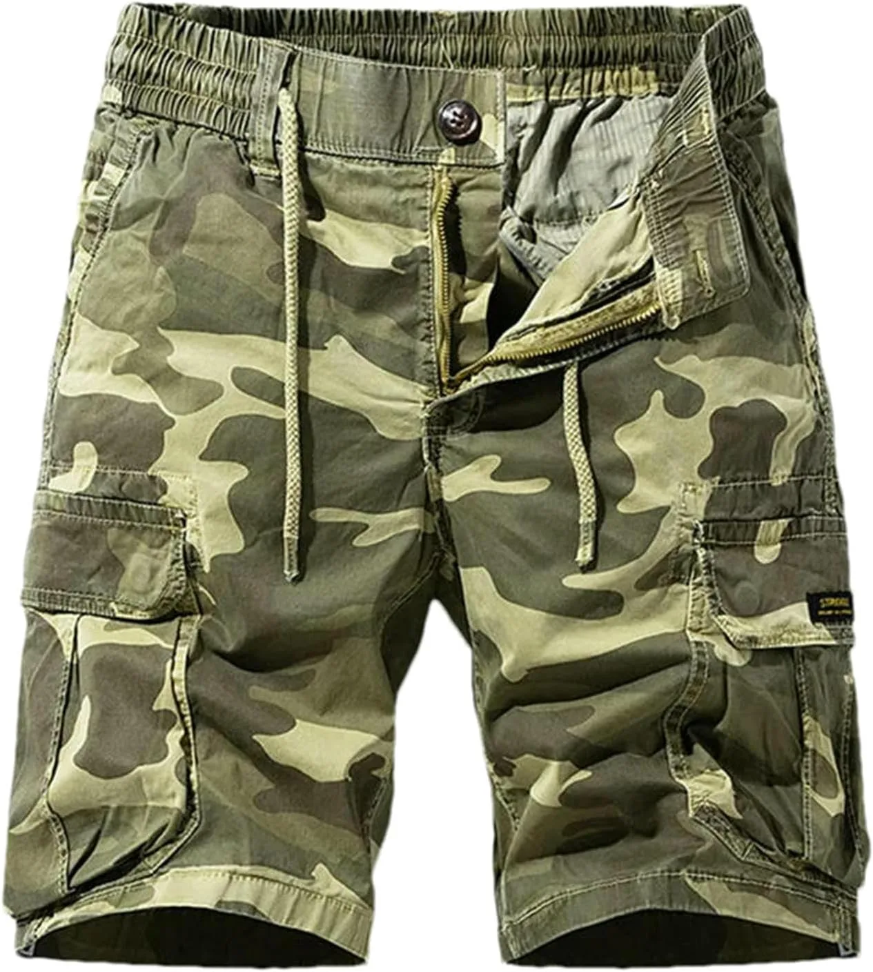 Летние мужские камуфляжные карго-шорты cotton с карманами GaoLeAve
Летние мужские камуфляжные карго-шорты cotton с карманами GaoLeAve