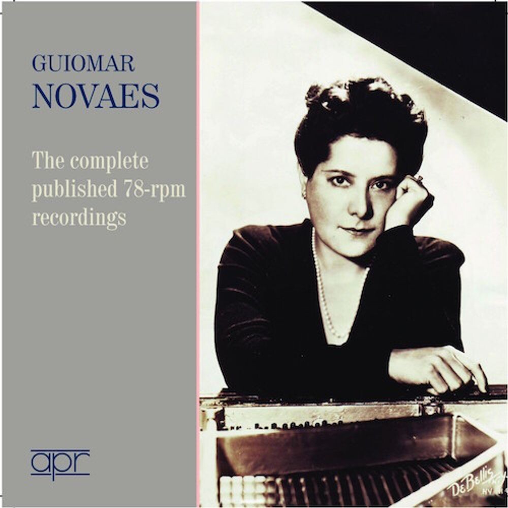 Диск CD Guiomar Novaes - The Complete Published 78-rpm Recordings - Guiomar Novaes
Диск CD Guiomar Novaes - The Complete Published 78-rpm Recordings - Guiomar Novaes
