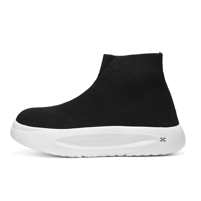 Нескользящая амортизирующая износостойкая повседневная обувь для детей YUZHAOLIN, черный/белый 
Нескользящая амортизирующая износостойкая повседневная обувь для детей YUZHAOLIN, черный/белый