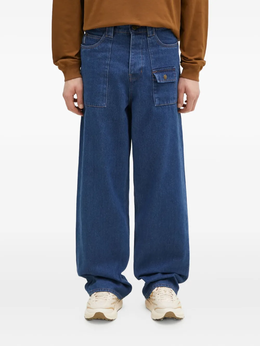 Джинсы с карманами Pleasures, синий
Джинсы с карманами Pleasures, синий