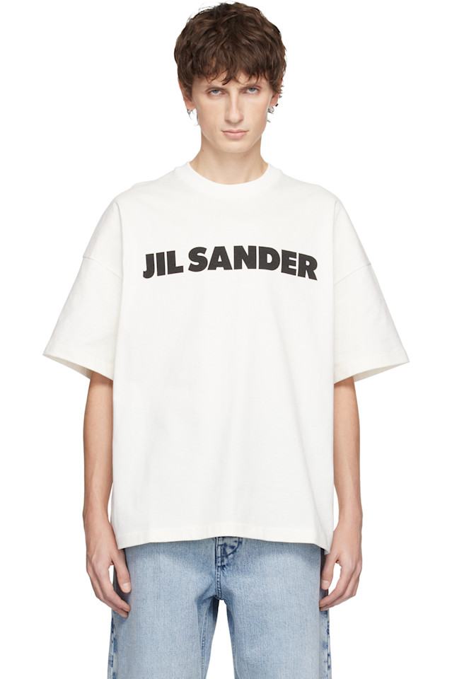 Jil Sander Футболка с логотипом Off-White
Jil Sander Футболка с логотипом Off-White