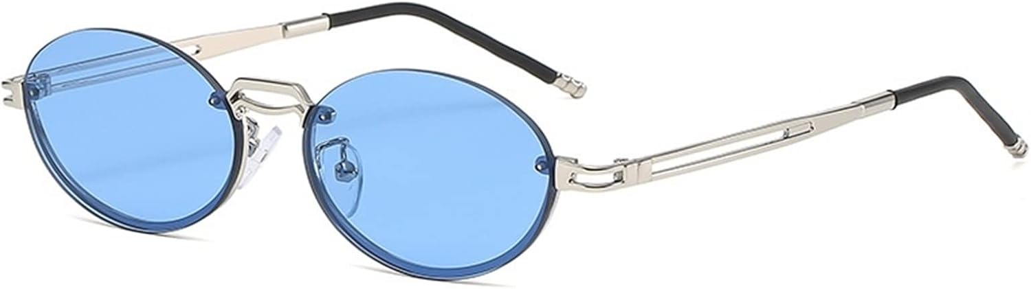 Солнцезащитные очки XINXIN в винтажной овальной оправе в стиле панк для мужчин и женщин, солнцезащитные очки для отдыха на природе, как у интернет-знаменитостей (Цвет: E, Размер: Средний), E
Солнцезащитные очки XINXIN в винтажной овальной оправе в стиле панк для мужчин и женщин, солнцезащитные очки для отдыха на природе, как у интернет-знаменитостей (Цвет: E, Размер: Средний), E