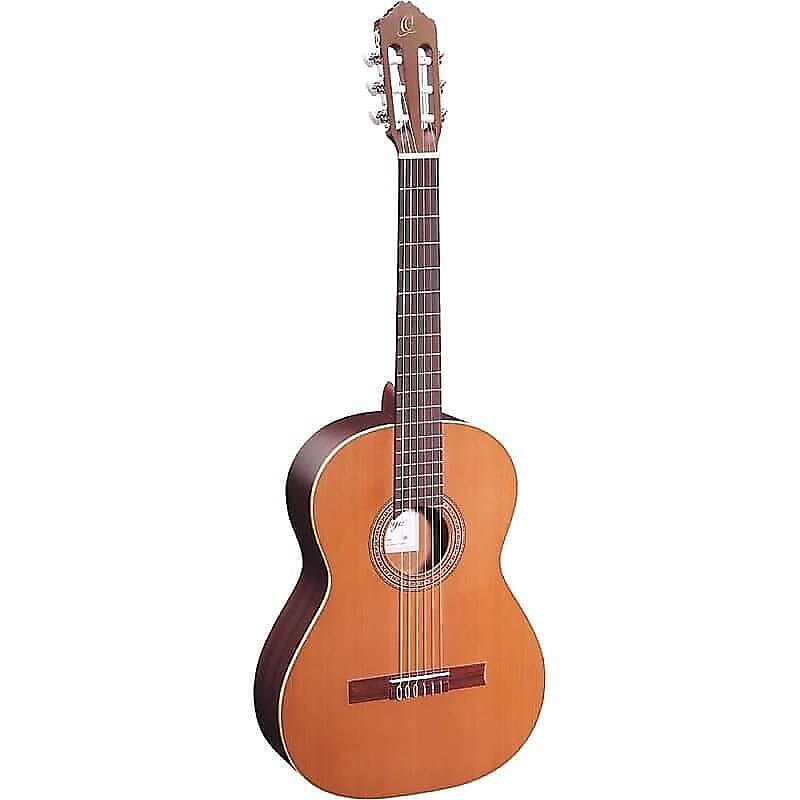 Акустическая гитара Ortega Guitars R190 Traditional Series Nylon String Acoustic Guitar w/ Bag & Video 
Акустическая гитара Ortega Guitars R190 Traditional Series Nylon String Acoustic Guitar w/ Bag & Video