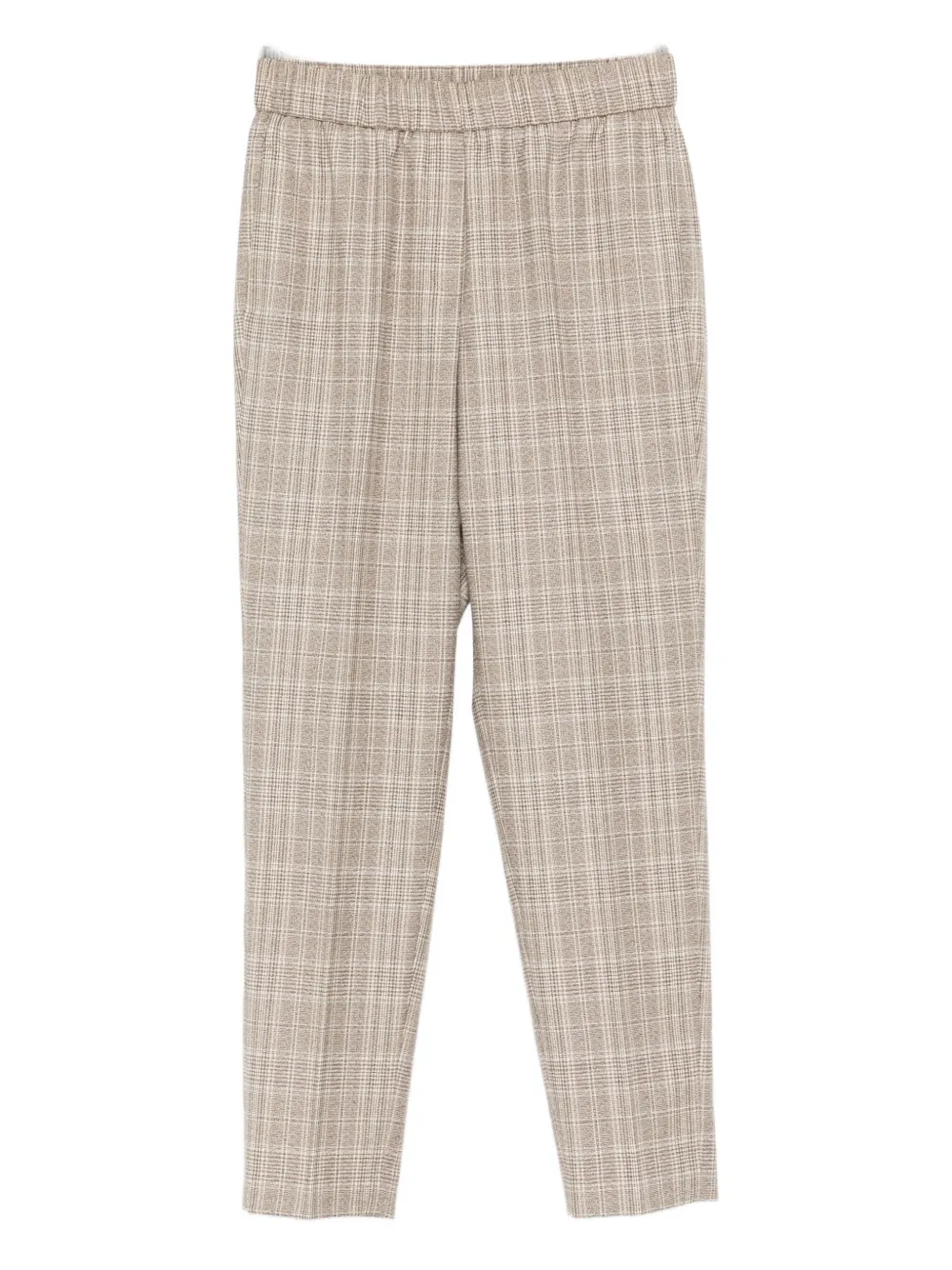 Клетчатые брюки с резинкой на талии Peserico, нейтральный
Клетчатые брюки с резинкой на талии Peserico, нейтральный