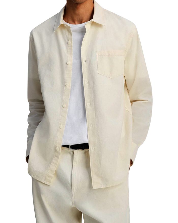 Рубашка с длинным рукавом из шамбре Vince, слоновая кость/кремовый
Рубашка с длинным рукавом из шамбре Vince, слоновая кость/кремовый