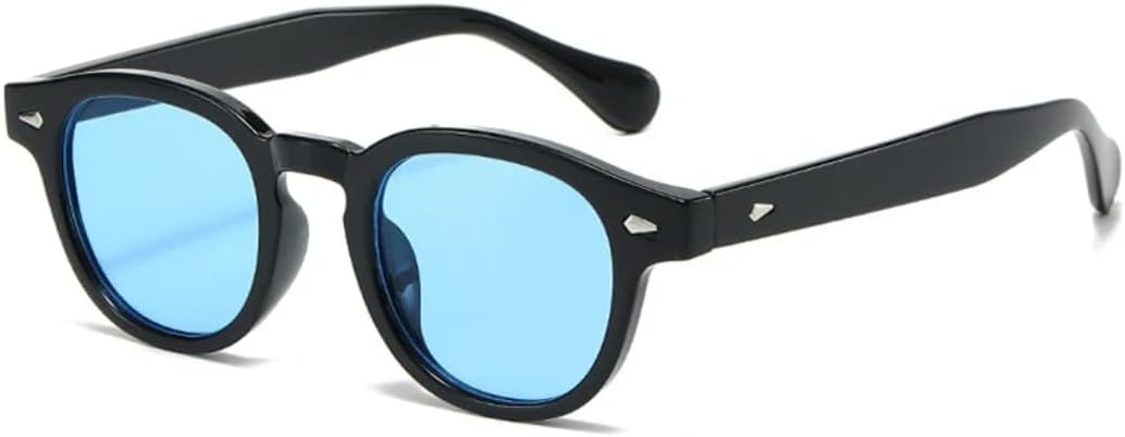 Солнцезащитные очки для мужчин и женщин - защита UV400 - овальные, темно-зеленые, с декоративными заклепками в стиле панк, для занятий спортом на открытом воздухе и вождения DSVIGF, Black Blue
Солнцезащитные очки для мужчин и женщин - защита UV400 - овальные, темно-зеленые, с декоративными заклепками в стиле панк, для занятий спортом на открытом воздухе и вождения DSVIGF, Black Blue