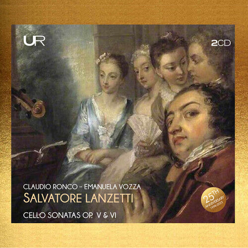 CD диск Lanzetti / Ronco / Vozza: Cello Sonatas Op. 5 & 6
CD диск Lanzetti / Ronco / Vozza: Cello Sonatas Op. 5 & 6