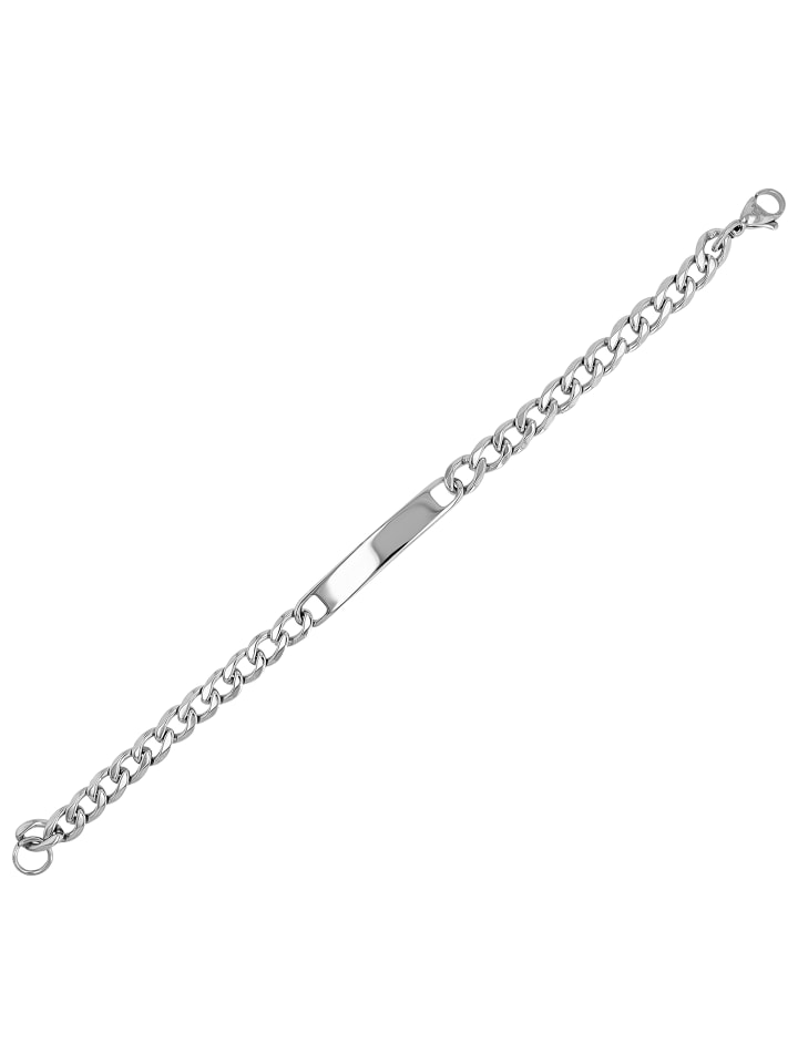 Adeliás Браслет унисекс - браслет из нержавеющей стали в виде цепочки, 21 см, серебристый
Adeliás Браслет унисекс - браслет из нержавеющей стали в виде цепочки, 21 см, серебристый