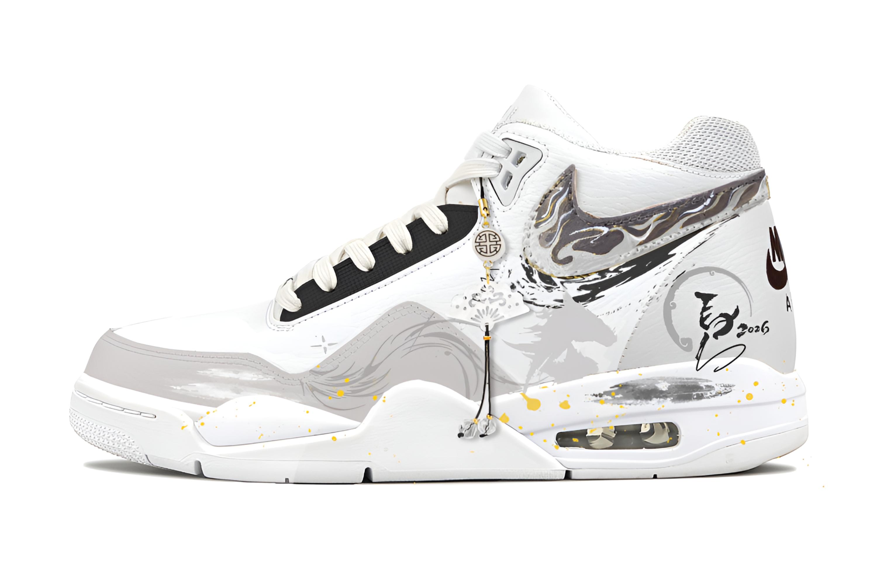 Кроссовки баскетбольные мужские Flight Legacy Galloping Horse Galloping Thermal Abrasion Resistant Mid top Vintage Nike, светло-серый
Кроссовки баскетбольные мужские Flight Legacy Galloping Horse Galloping Thermal Abrasion Resistant Mid top Vintage Nike, светло-серый