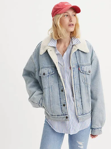 Куртка дальнобойщика из шерпа 90-х годов Levi's, цвет Morning Sunlight - Light Wash
Куртка дальнобойщика из шерпа 90-х годов Levi's, цвет Morning Sunlight - Light Wash