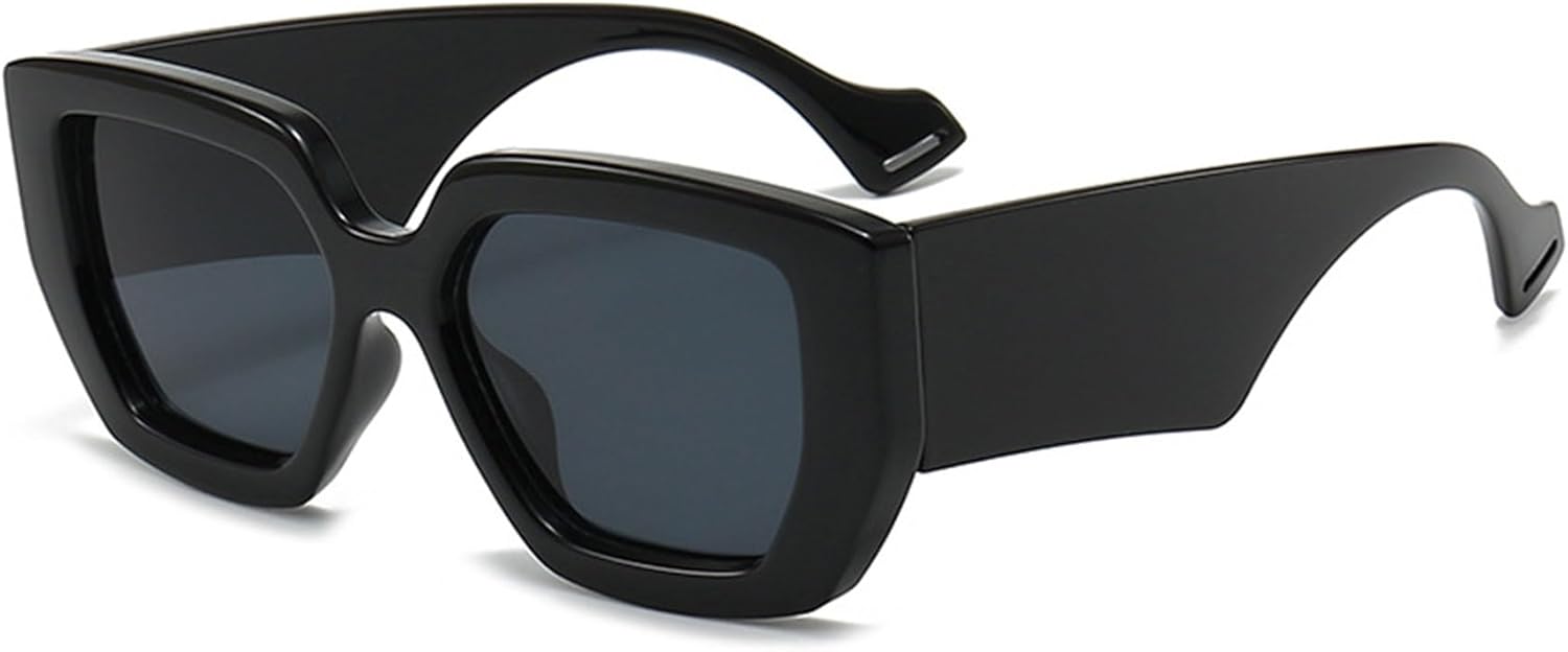 Винтажные квадратные солнцезащитные очки для женщин и мужчин, без поляризации, модные, увеличенного размера, с защитой UV400, большие солнцезащитные очки ALKAHE, Black Frame Grey Lens
Винтажные квадратные солнцезащитные очки для женщин и мужчин, без поляризации, модные, увеличенного размера, с защитой UV400, большие солнцезащитные очки ALKAHE, Black Frame Grey Lens