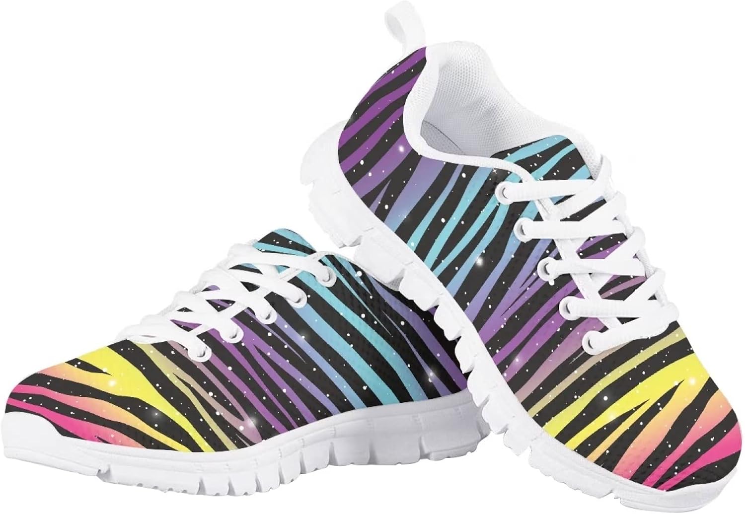 Спортивные кроссовки для детей Jeiento унисекс, кроссовки для походов, повседневная обувь для девочек и мальчиков, Спортивные кроссовки для учеников начальной школы, Rainbow Zebra
Спортивные кроссовки для детей Jeiento унисекс, кроссовки для походов, повседневная обувь для девочек и мальчиков, Спортивные кроссовки для учеников начальной школы, Rainbow Zebra