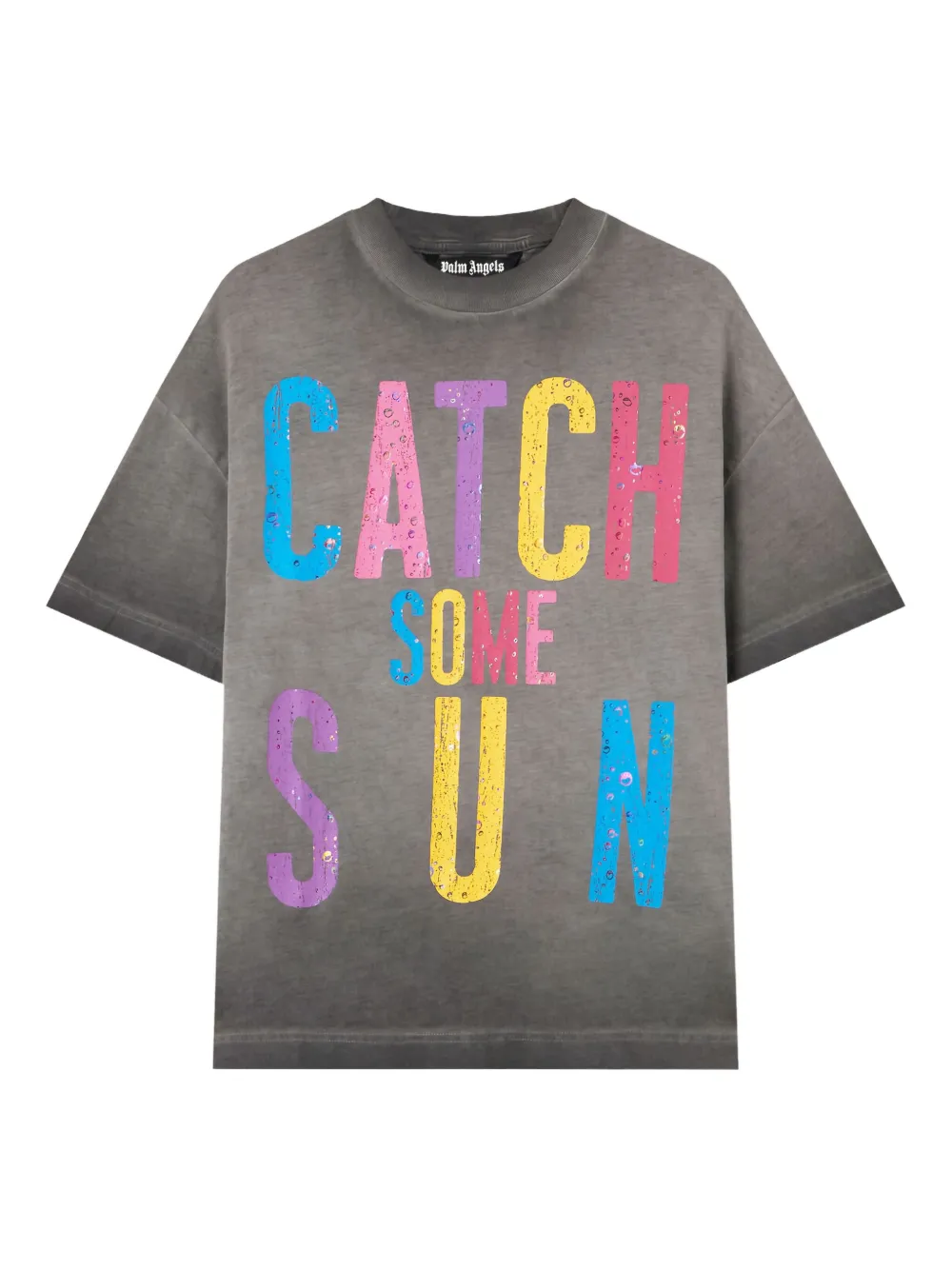Хлопковая футболка с графическим принтом Palm Angels, серый
Хлопковая футболка с графическим принтом Palm Angels, серый