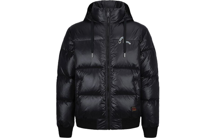 Пуховик мужской черный Evisu, черный
Пуховик мужской черный Evisu, черный