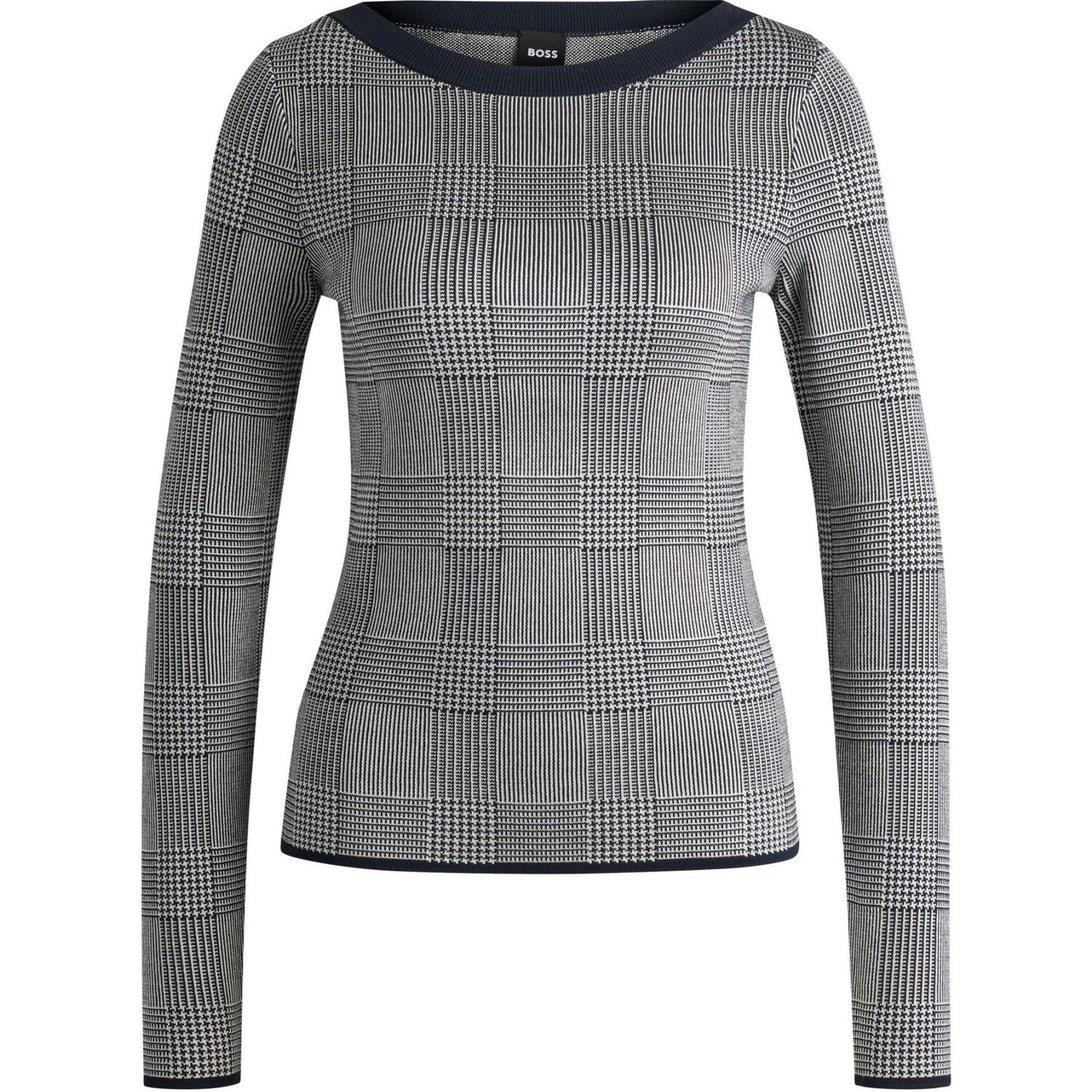 Трикотажная женская футболка разноцветная HUGO BOSS
Трикотажная женская футболка разноцветная HUGO BOSS