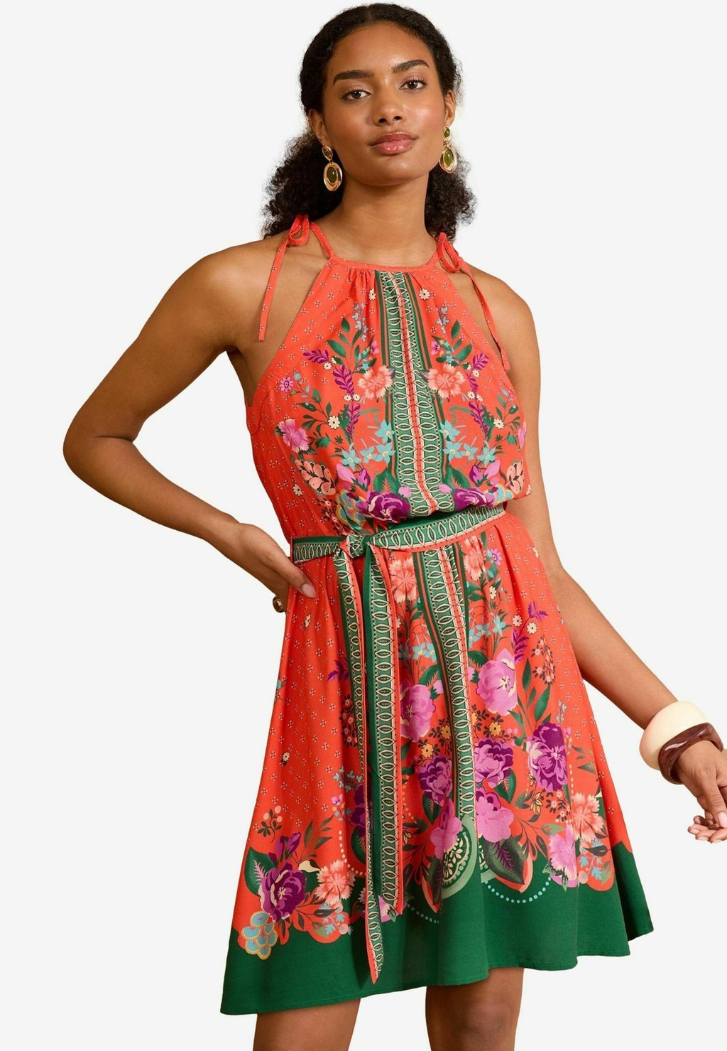 Повседневное платье REGULAR FIT Love & Roses, оранжевый 
Повседневное платье REGULAR FIT Love & Roses, оранжевый