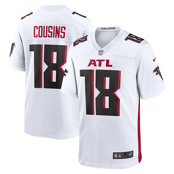 Мужская игровая футболка Кирка Казинса Atlanta Falcons белая Nike
Мужская игровая футболка Кирка Казинса Atlanta Falcons белая Nike