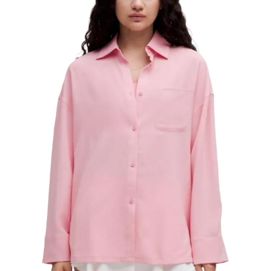 Lululemon Легкая плетеная оверсайз рубашка Women's White
Lululemon Легкая плетеная оверсайз рубашка Women's White