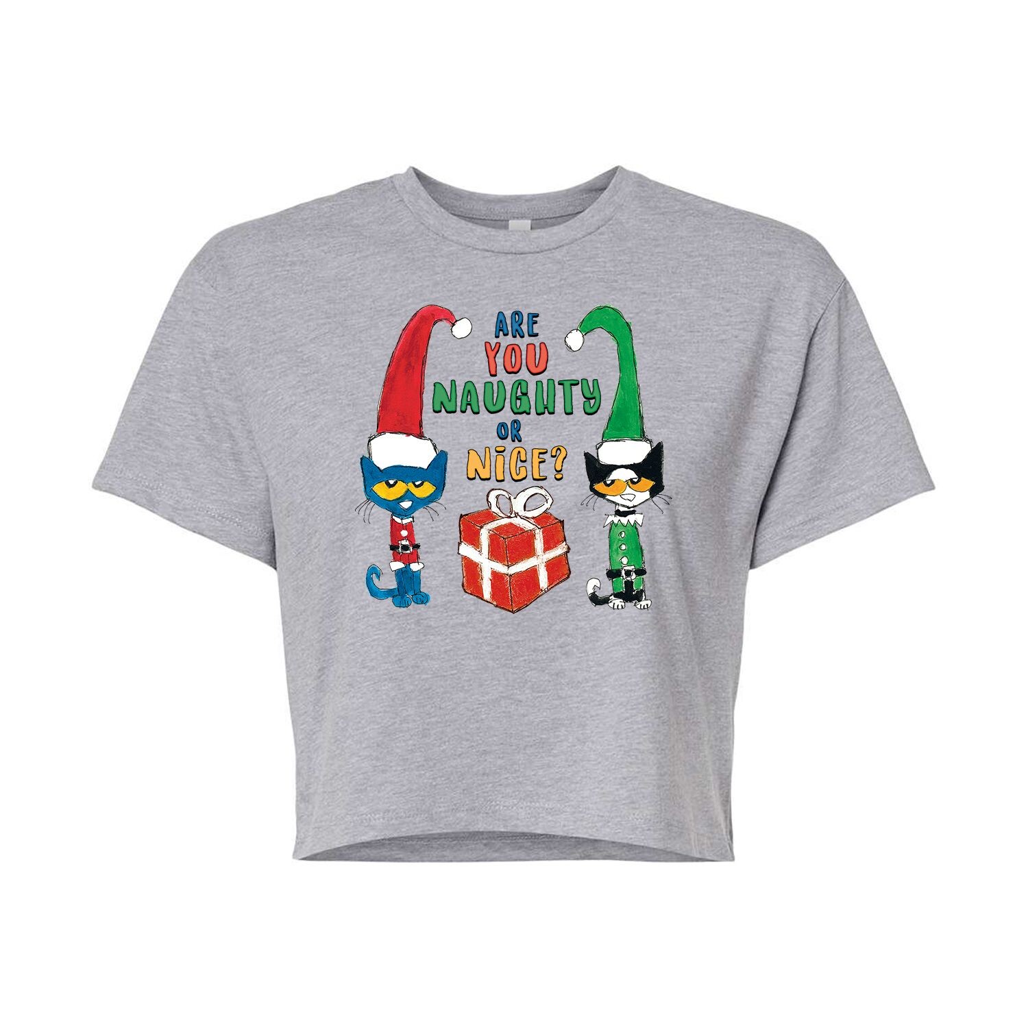 Укороченная футболка с рисунком Pete The Cat для юниоров Naughty Or Nice Licensed Character
Укороченная футболка с рисунком Pete The Cat для юниоров Naughty Or Nice Licensed Character