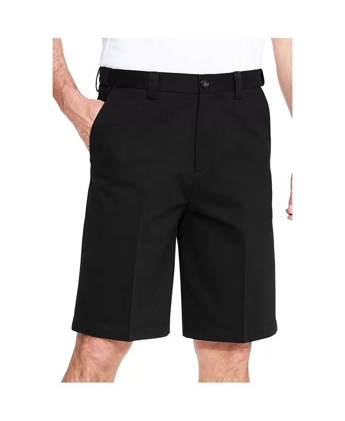 Шорты прямого кроя с эластичной резинкой на талии Big & Tall, не мнутся KingSize, черный
Шорты прямого кроя с эластичной резинкой на талии Big & Tall, не мнутся KingSize, черный