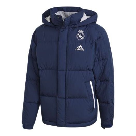 Пуховик adidas Real SSP DW JKT Real Madrid Soccer/Football protection against cold Stay Warm Detachable hooded down Jacket Blue, синий
Пуховик adidas Real SSP DW JKT Real Madrid Soccer/Football protection against cold Stay Warm Detachable hooded down Jacket Blue, синий