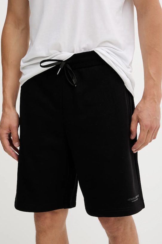 Хлопковые шорты Armani Exchange, черный
Хлопковые шорты Armani Exchange, черный