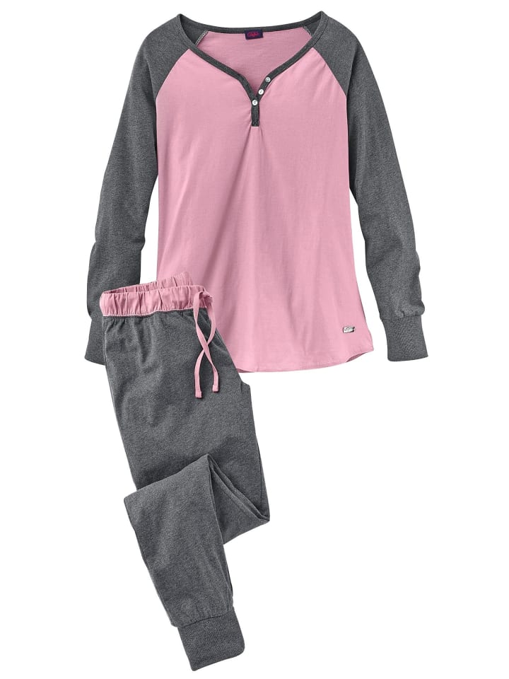 Buffalo Пижама в розово-антрацитовом меланже
Buffalo Пижама в розово-антрацитовом меланже