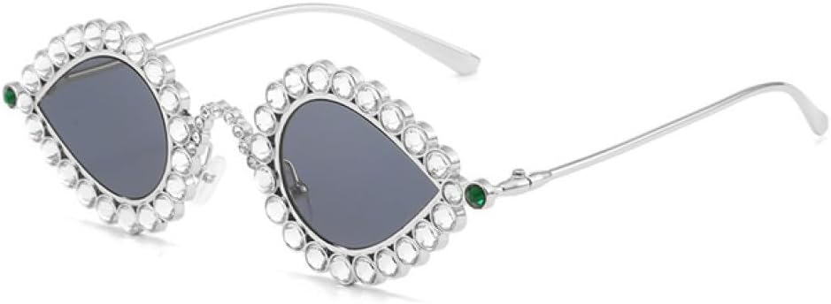 Ретро-солнцезащитные очки 2027 года с кристаллами для женщин, модные солнцезащитные очки с градиентным зеркальным покрытием и защитой от УФ-излучения UV400 для мужчин MTZJH, Silver Gray
Ретро-солнцезащитные очки 2027 года с кристаллами для женщин, модные солнцезащитные очки с градиентным зеркальным покрытием и защитой от УФ-излучения UV400 для мужчин MTZJH, Silver Gray