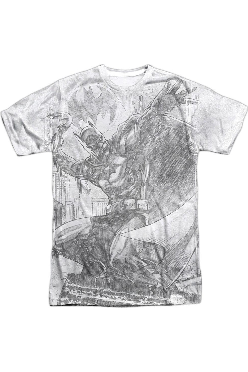 Футболка Batman Pencil Batarang Throw с коротким рукавом для взрослых 100% поли Gildan, белый
Футболка Batman Pencil Batarang Throw с коротким рукавом для взрослых 100% поли Gildan, белый