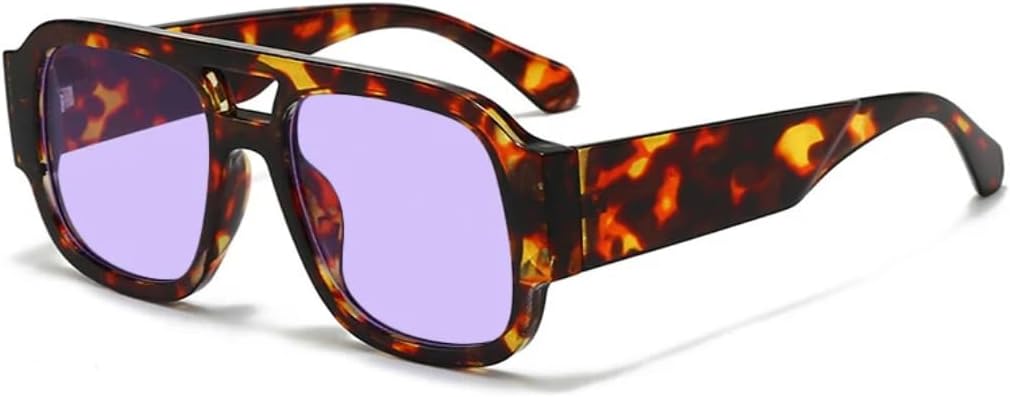 Солнцезащитные очки с защитой UV400 | Двойная перемычка, увеличенная оправа | для женщин и мужчин, для занятий спортом на открытом воздухе и вождения DSVIGF, Leopard Purple
Солнцезащитные очки с защитой UV400 | Двойная перемычка, увеличенная оправа | для женщин и мужчин, для занятий спортом на открытом воздухе и вождения DSVIGF, Leopard Purple