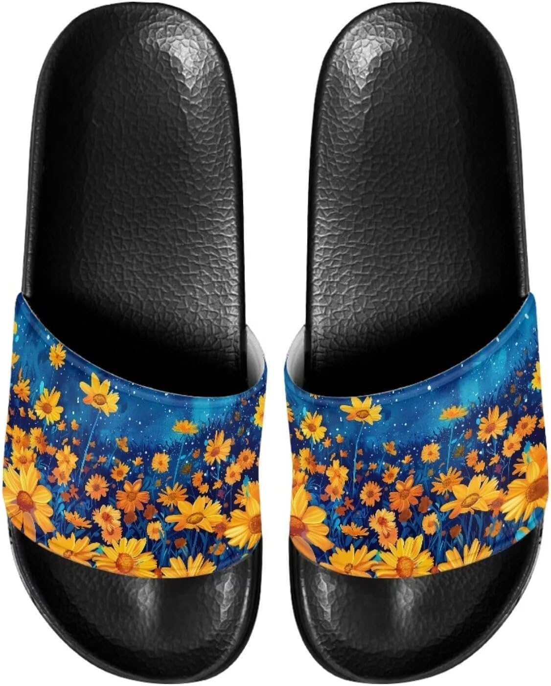 Мужские шлепанцы для душа Kathyboom, нескользящие, с открытым носком, удобные, на плоской подошве, домашние тапочки, Sunflower
Мужские шлепанцы для душа Kathyboom, нескользящие, с открытым носком, удобные, на плоской подошве, домашние тапочки, Sunflower