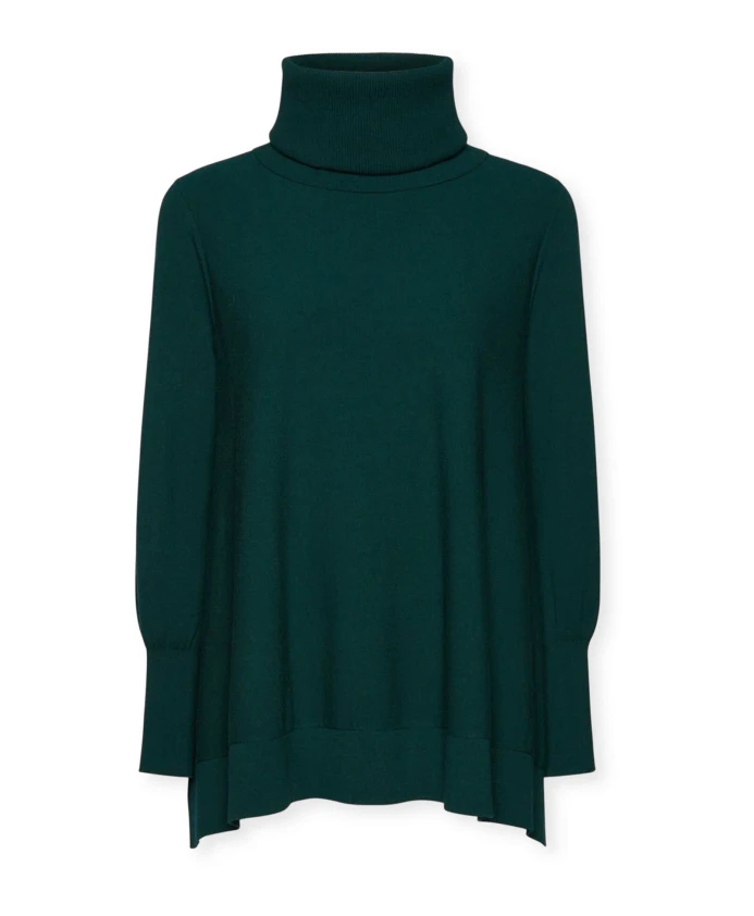 Свободный пуловер со съемным воротником Elena Mirã², зеленый
Свободный пуловер со съемным воротником Elena Mirã², зеленый